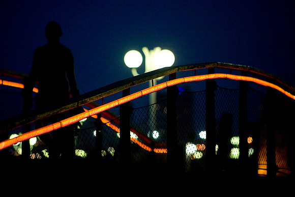 Over The Bridge Orange